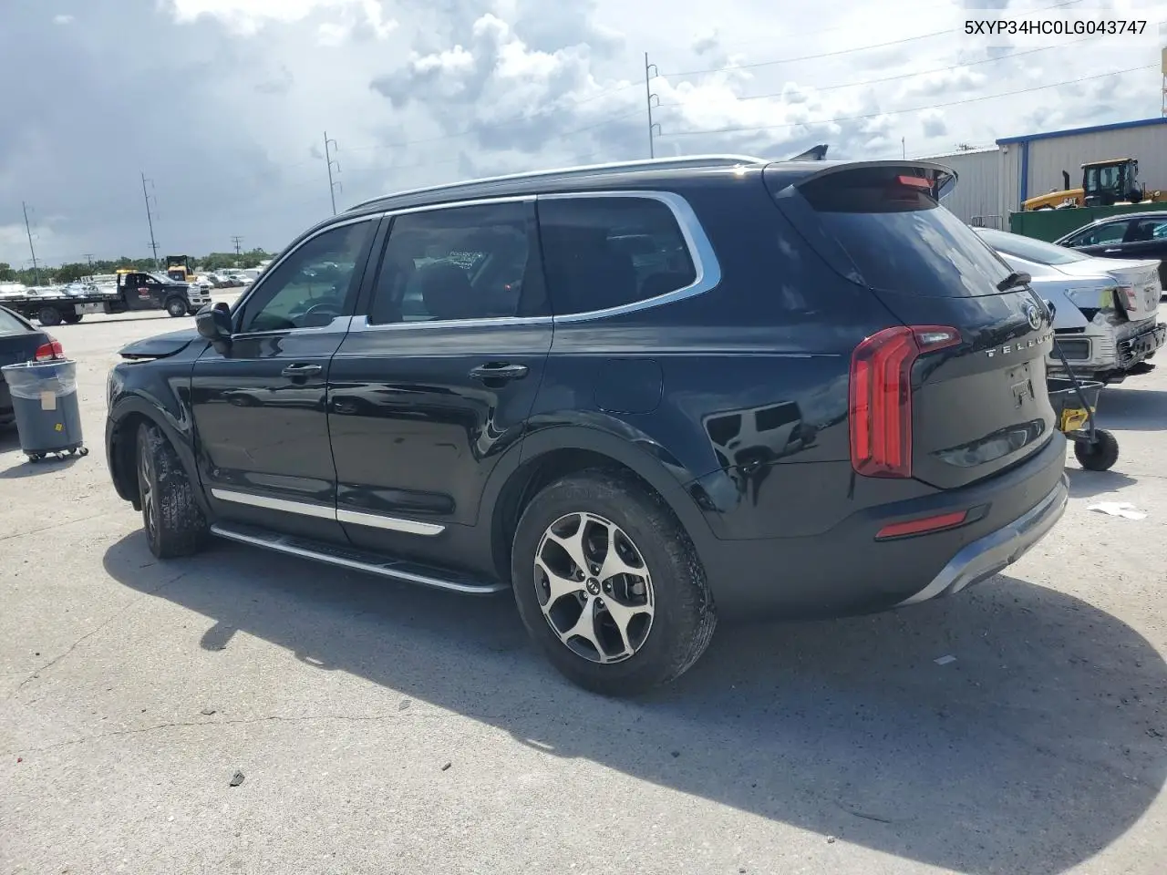 2020 Kia Telluride Ex VIN: 5XYP34HC0LG043747 Lot: 62187155