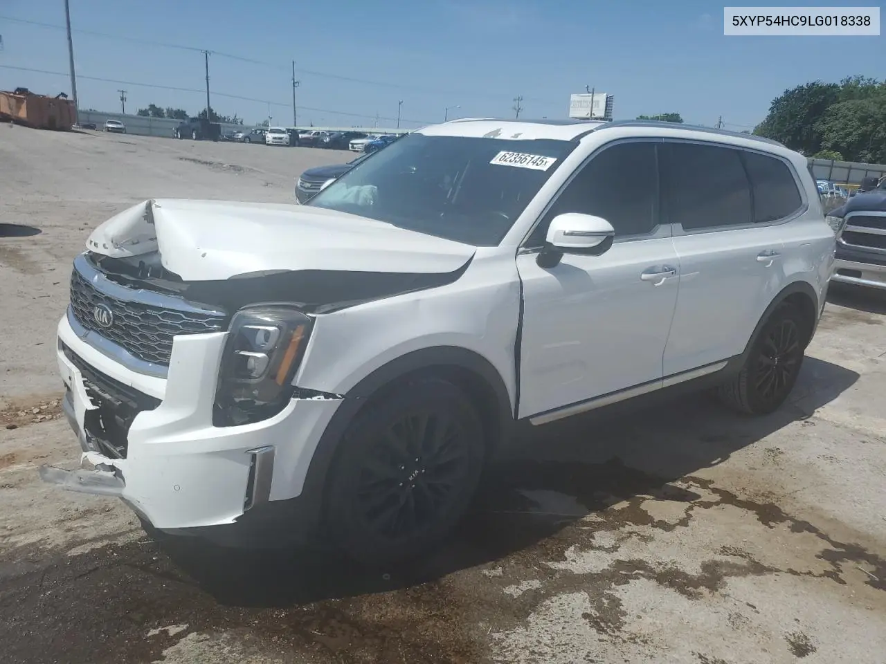 2020 Kia Telluride Sx VIN: 5XYP54HC9LG018338 Lot: 62356145