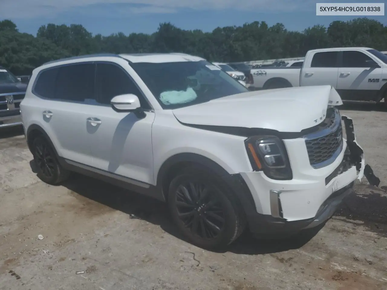 2020 Kia Telluride Sx VIN: 5XYP54HC9LG018338 Lot: 62356145