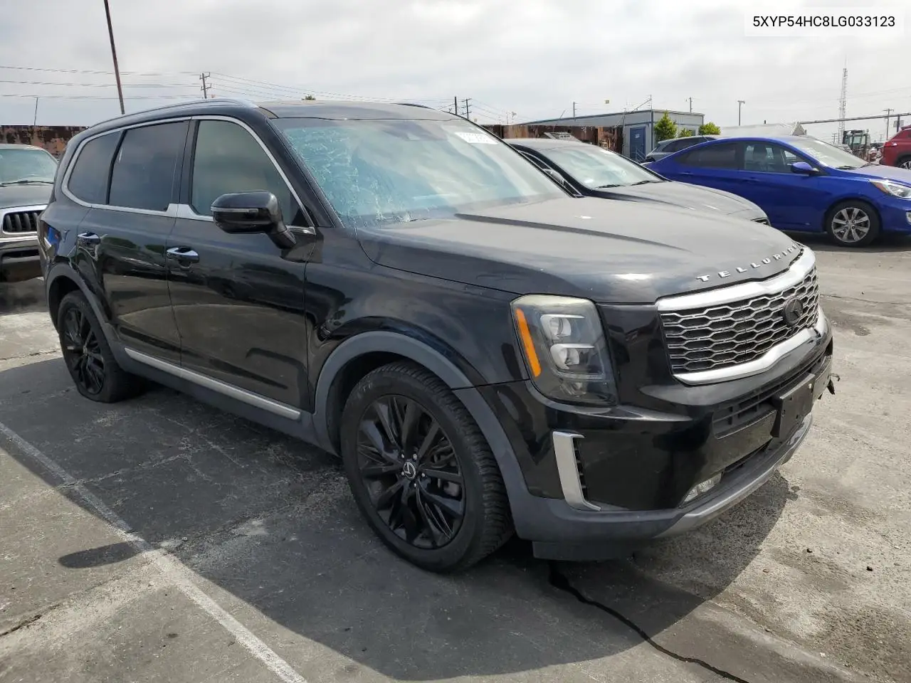 2020 Kia Telluride Sx VIN: 5XYP54HC8LG033123 Lot: 62708935