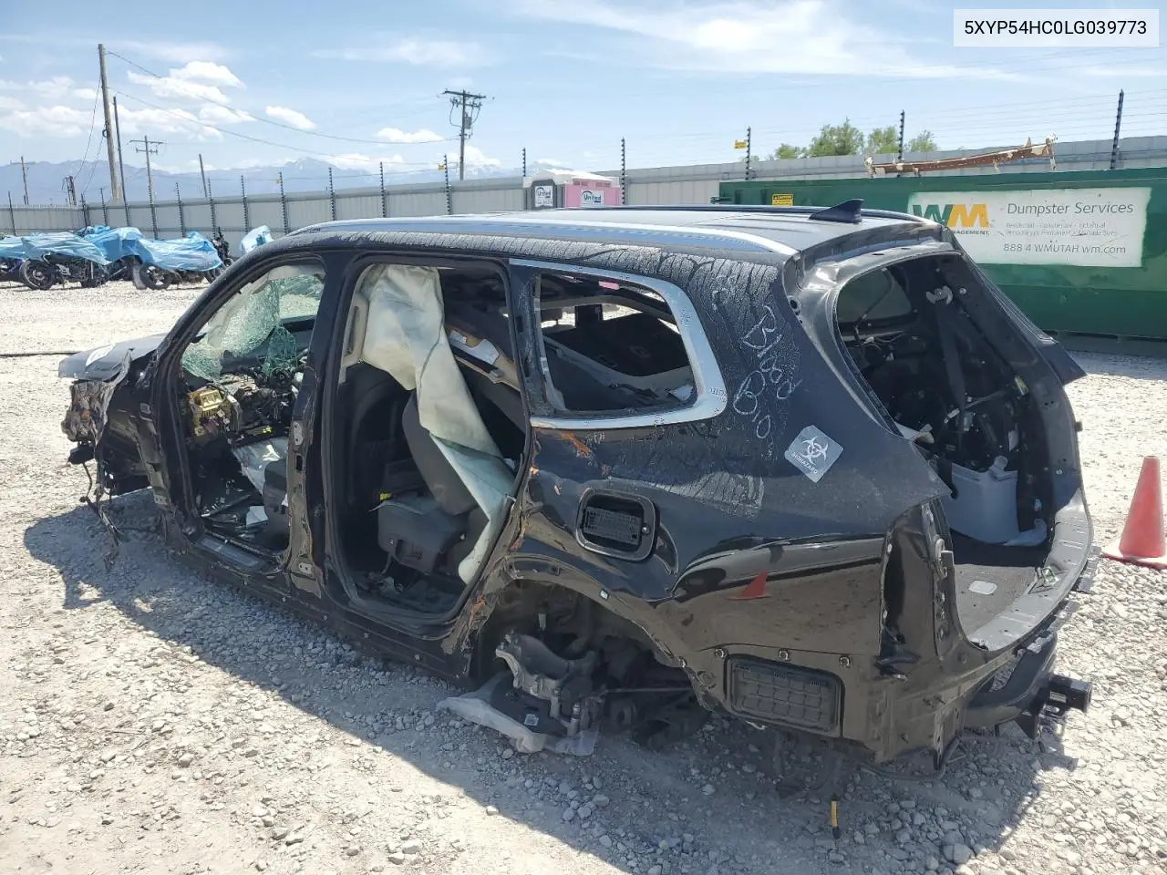 2020 Kia Telluride Sx VIN: 5XYP54HC0LG039773 Lot: 62792925