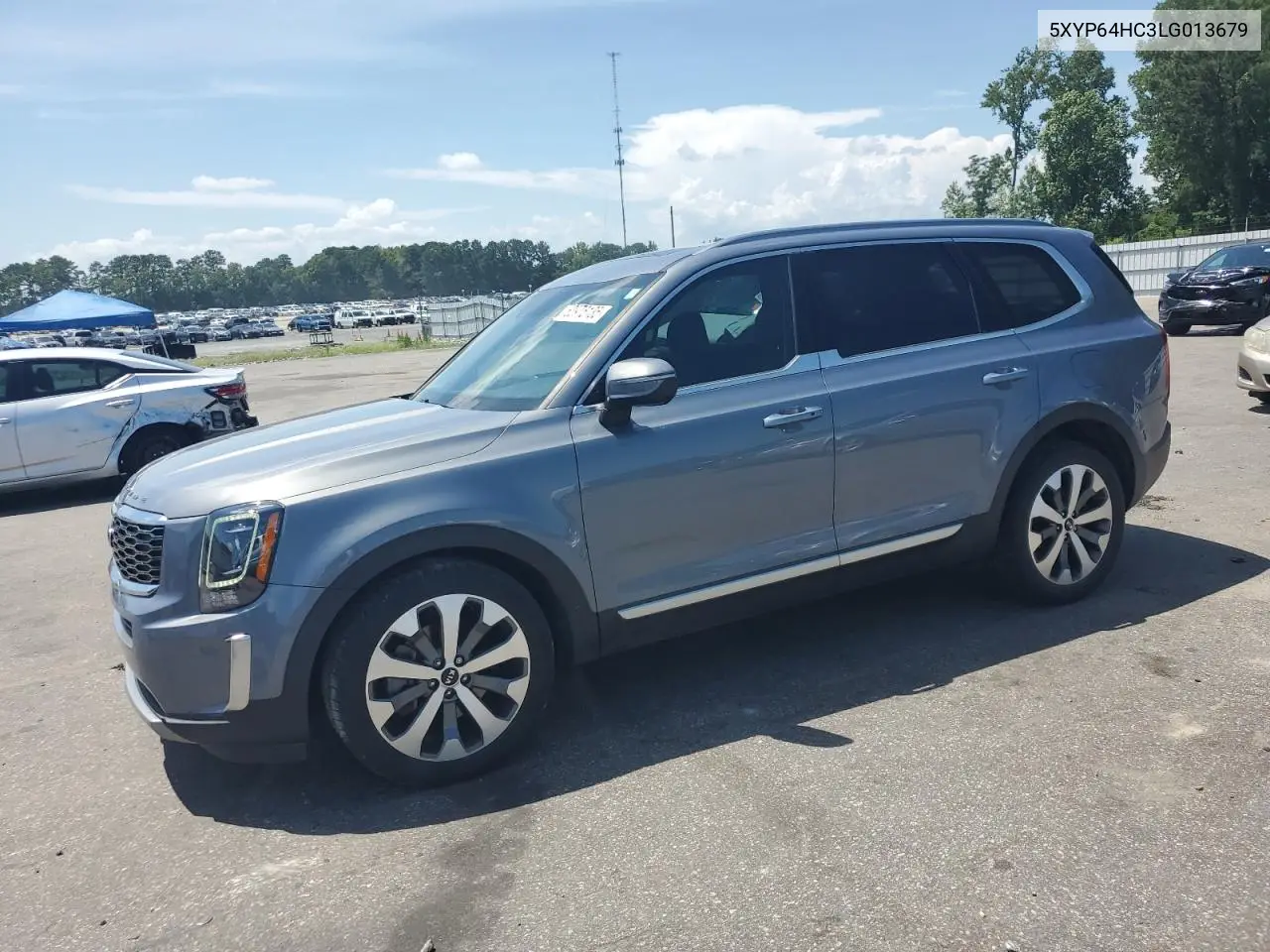2020 Kia Telluride S VIN: 5XYP64HC3LG013679 Lot: 62975135