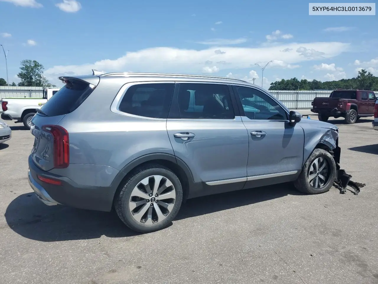 2020 Kia Telluride S VIN: 5XYP64HC3LG013679 Lot: 62975135