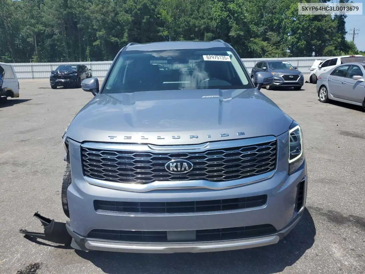 2020 Kia Telluride S VIN: 5XYP64HC3LG013679 Lot: 62975135