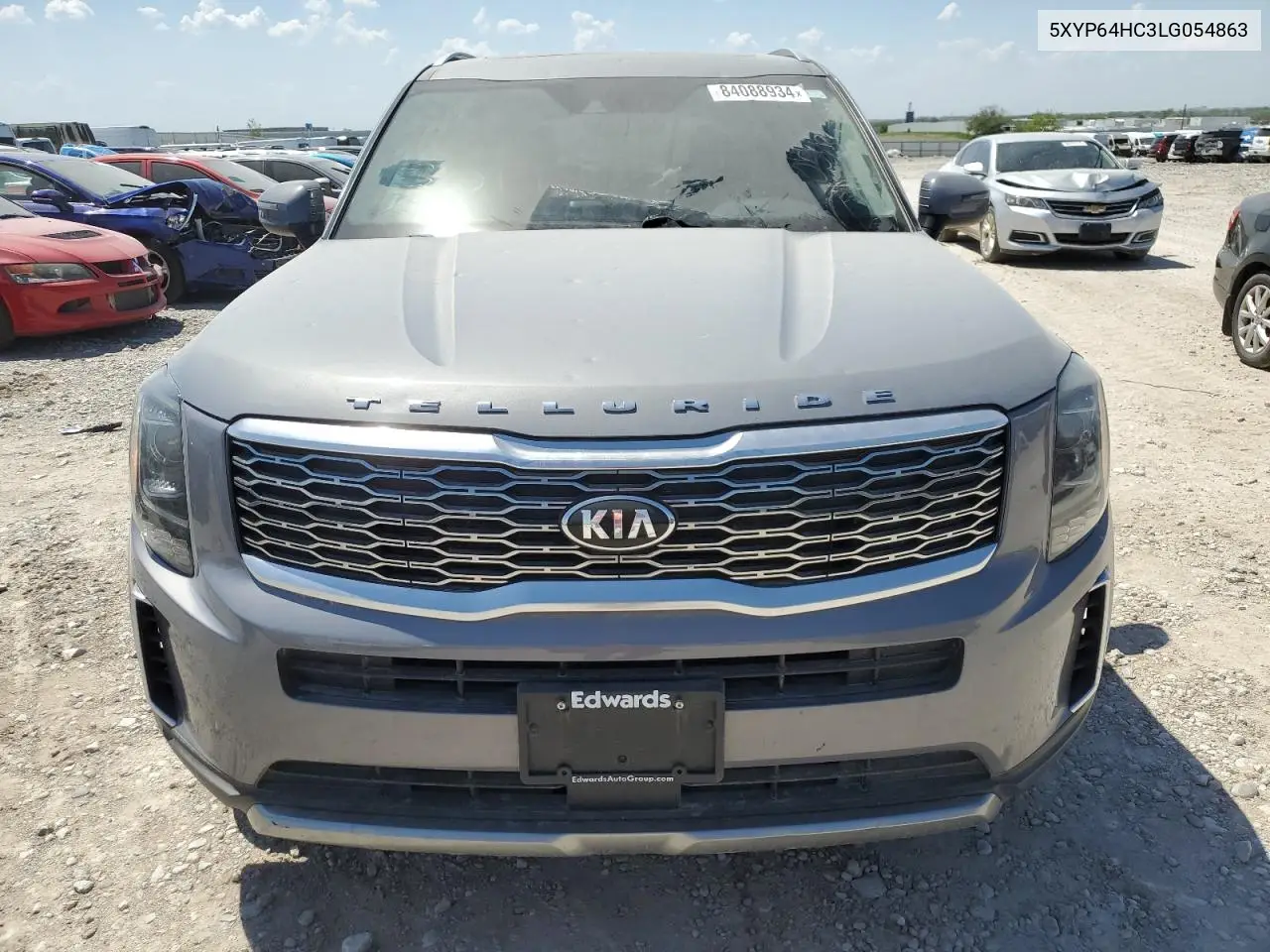 2020 Kia Telluride S VIN: 5XYP64HC3LG054863 Lot: 84088934