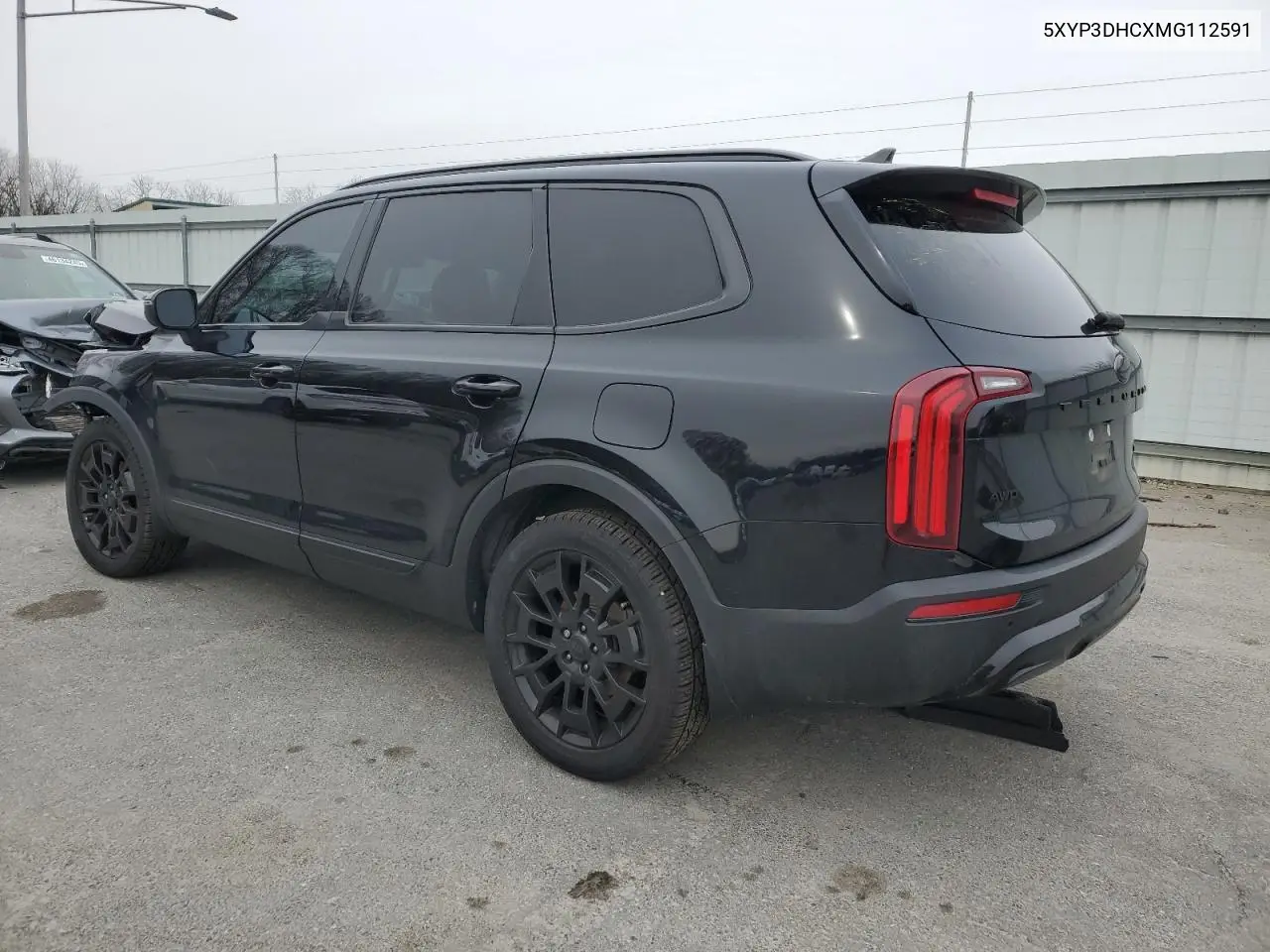 2021 Kia Telluride Ex VIN: 5XYP3DHCXMG112591 Lot: 45954885
