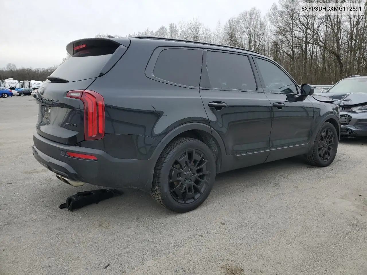 2021 Kia Telluride Ex VIN: 5XYP3DHCXMG112591 Lot: 45954885