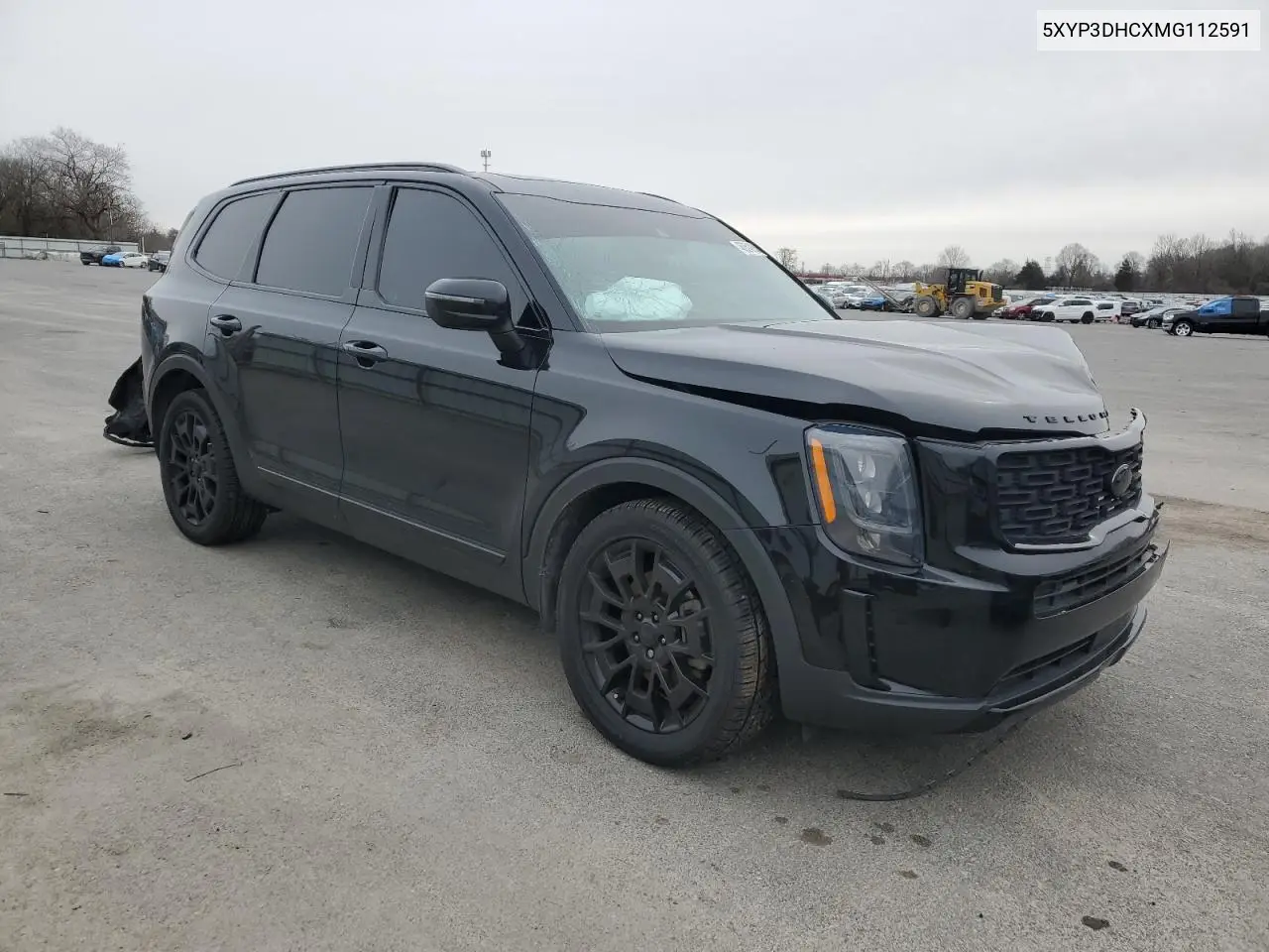 2021 Kia Telluride Ex VIN: 5XYP3DHCXMG112591 Lot: 45954885