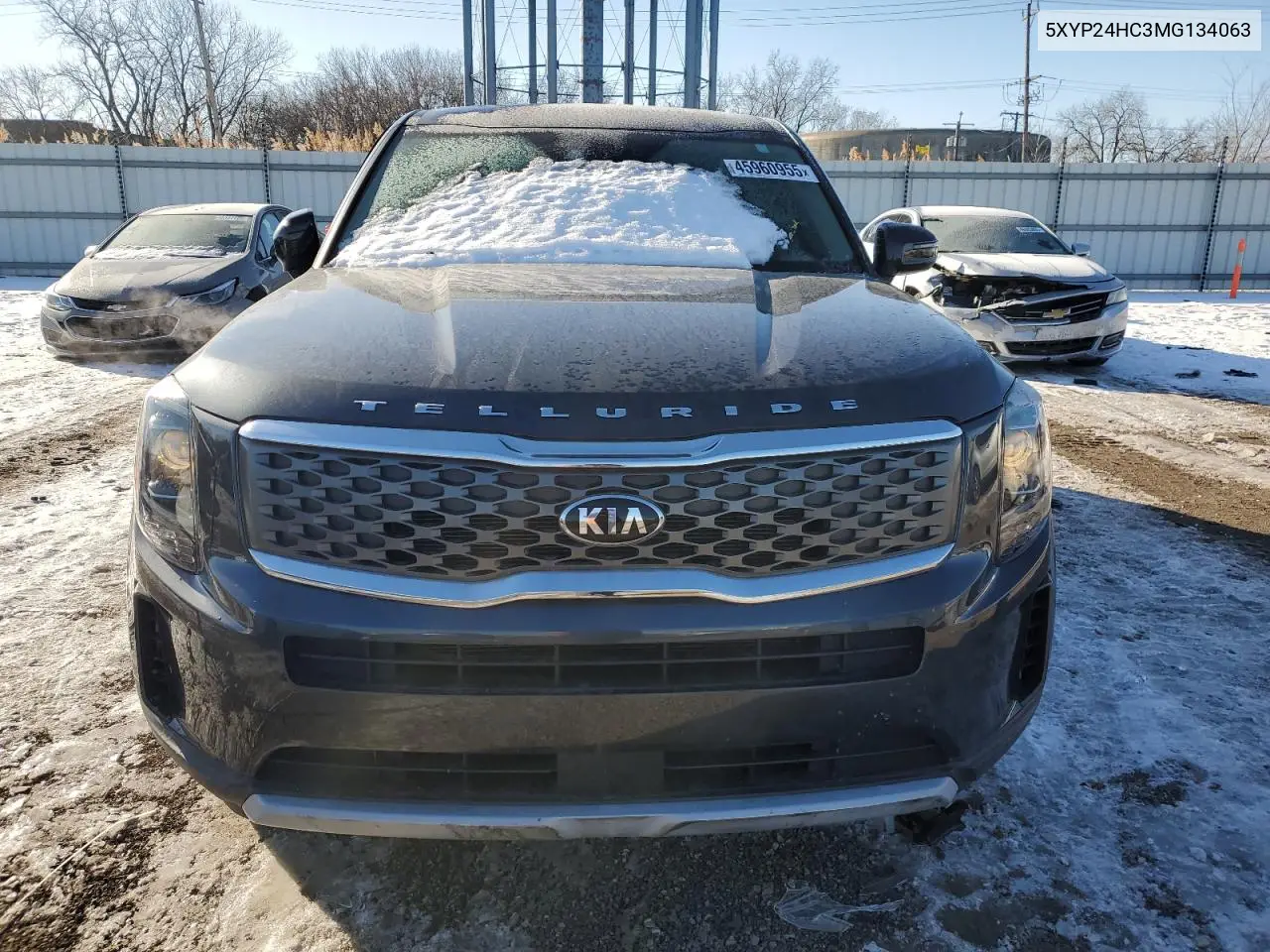 2021 Kia Telluride Lx VIN: 5XYP24HC3MG134063 Lot: 45960955