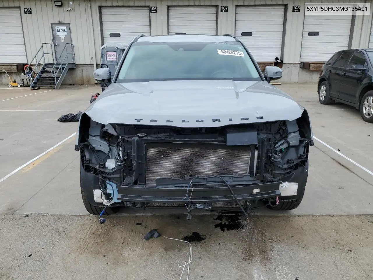 2021 Kia Telluride Sx VIN: 5XYP5DHC3MG135401 Lot: 50424275