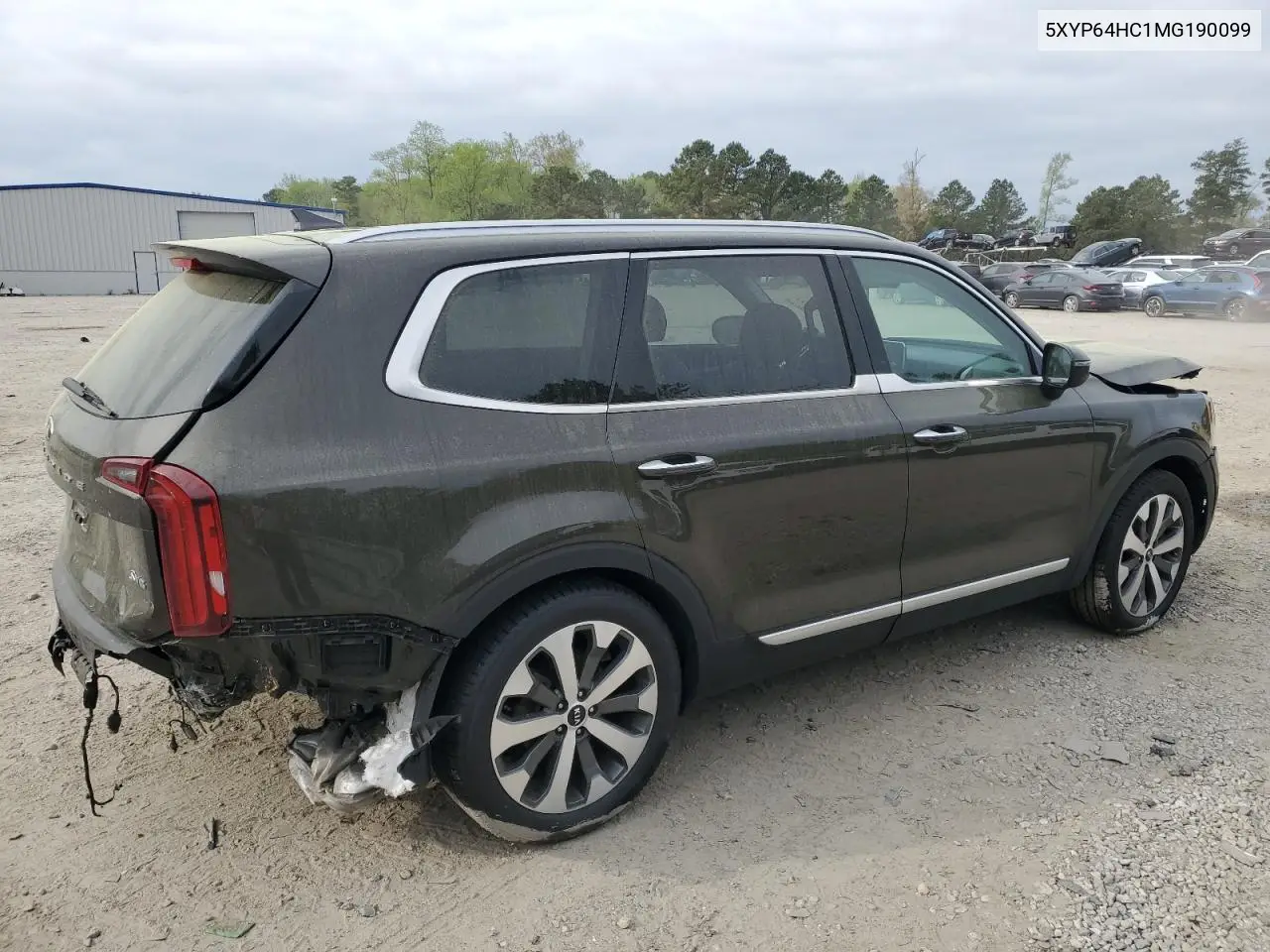 2021 Kia Telluride S VIN: 5XYP64HC1MG190099 Lot: 51668005