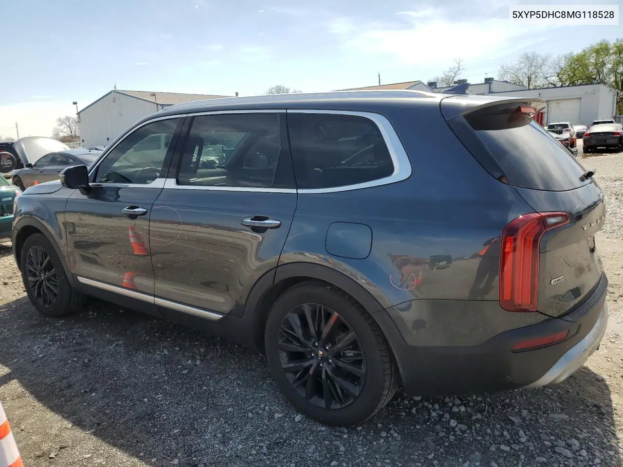 2021 Kia Telluride Sx VIN: 5XYP5DHC8MG118528 Lot: 51928365