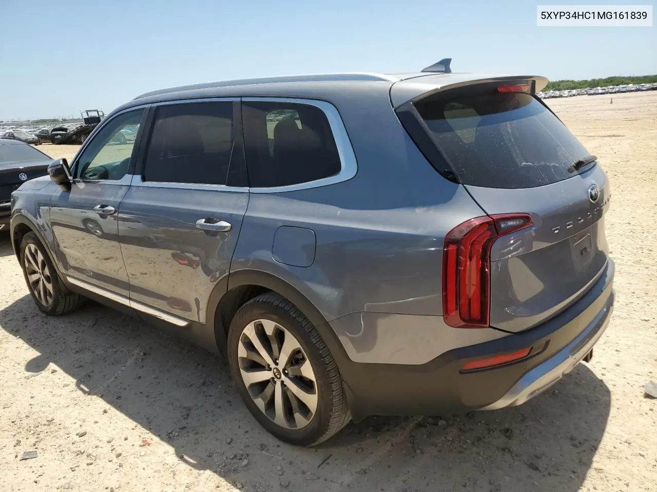 2021 Kia Telluride Ex VIN: 5XYP34HC1MG161839 Lot: 53180605