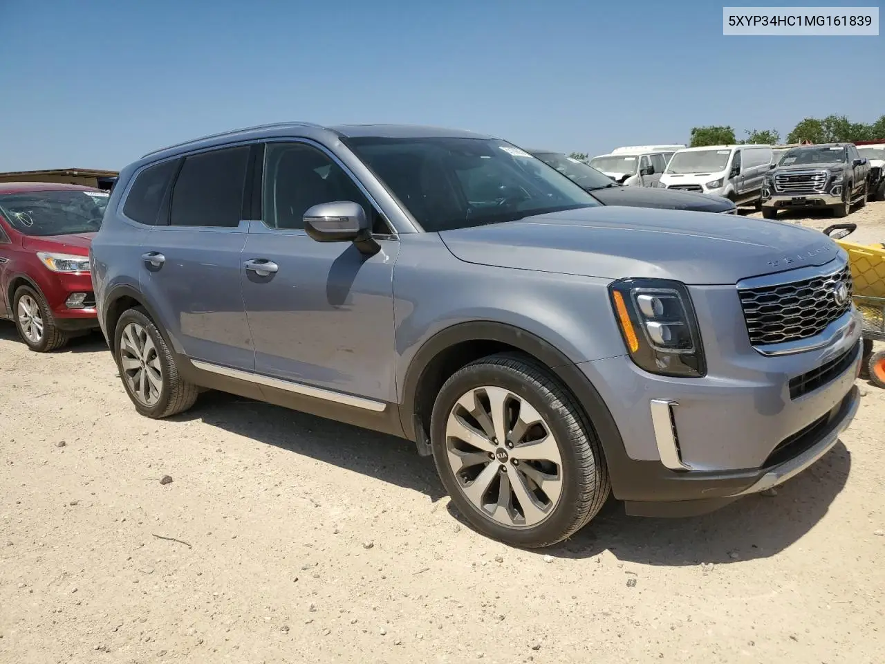 2021 Kia Telluride Ex VIN: 5XYP34HC1MG161839 Lot: 53180605