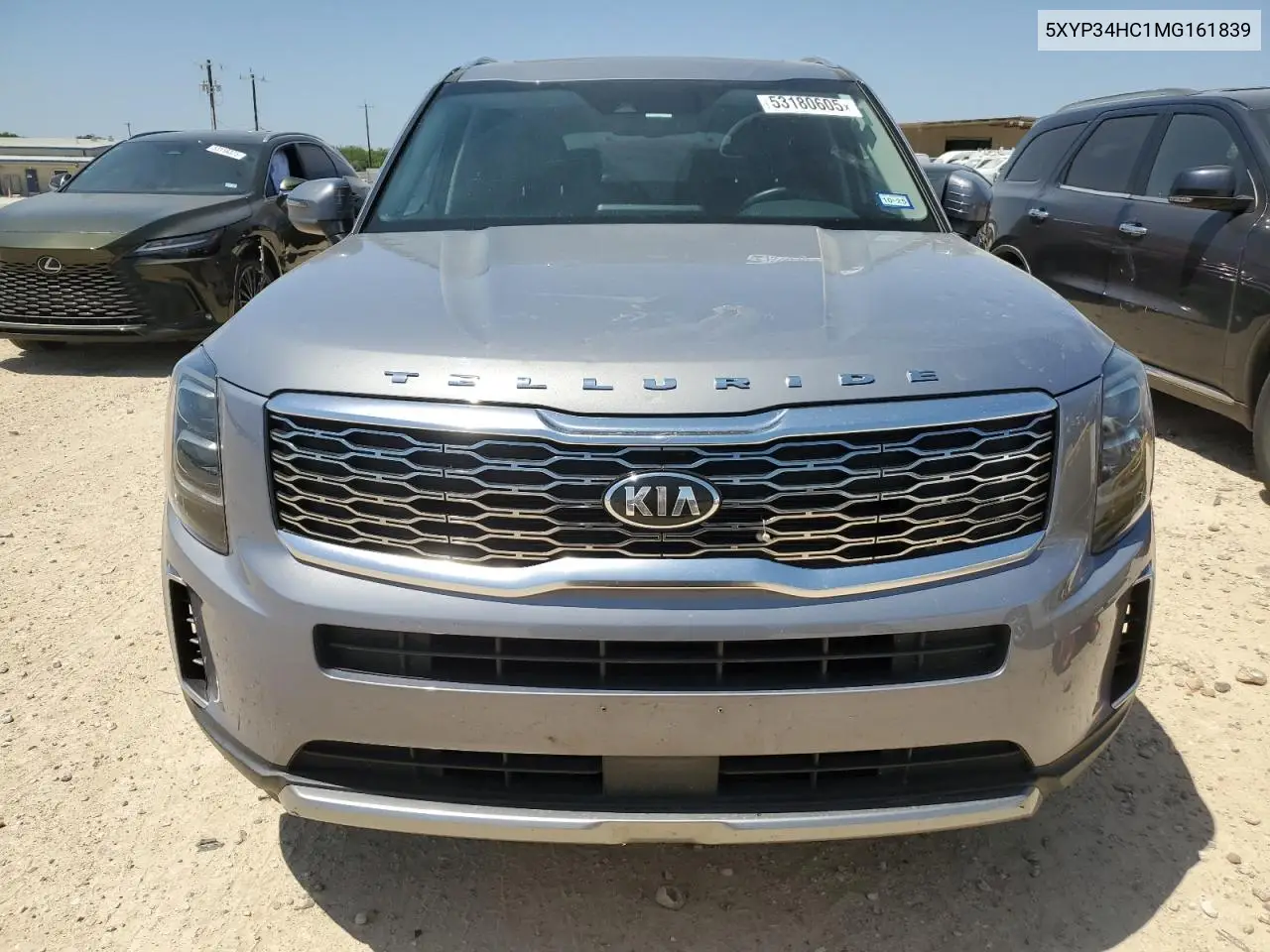 2021 Kia Telluride Ex VIN: 5XYP34HC1MG161839 Lot: 53180605