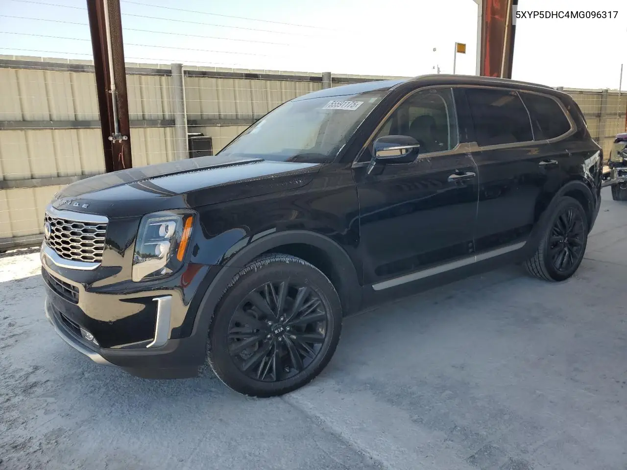 2021 Kia Telluride Sx VIN: 5XYP5DHC4MG096317 Lot: 55591175