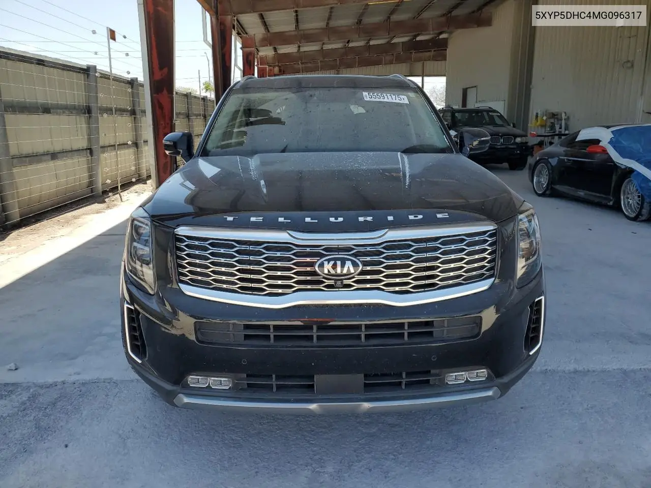 2021 Kia Telluride Sx VIN: 5XYP5DHC4MG096317 Lot: 55591175