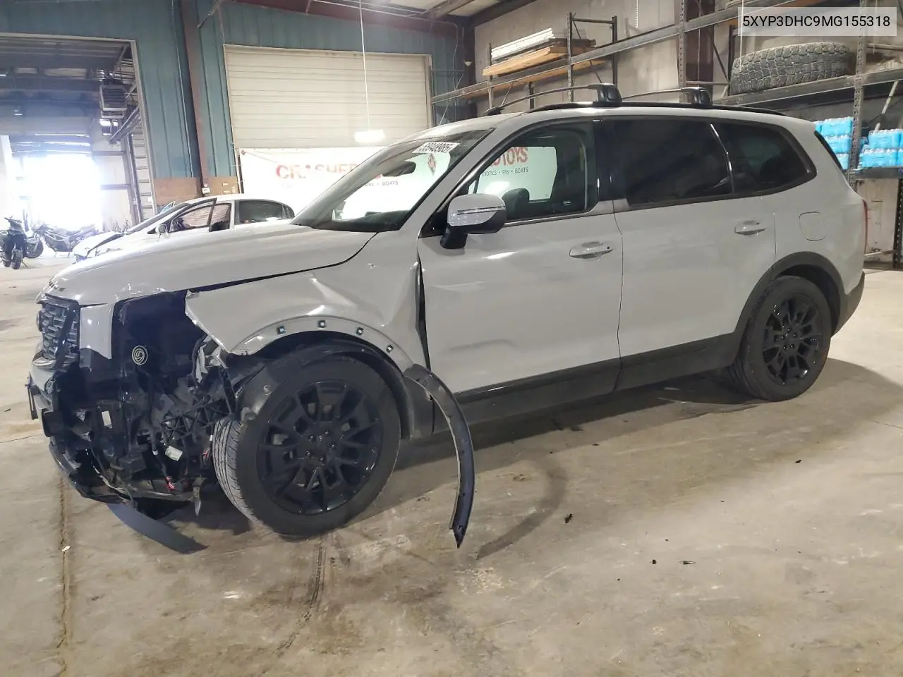 2021 Kia Telluride Ex VIN: 5XYP3DHC9MG155318 Lot: 55948985