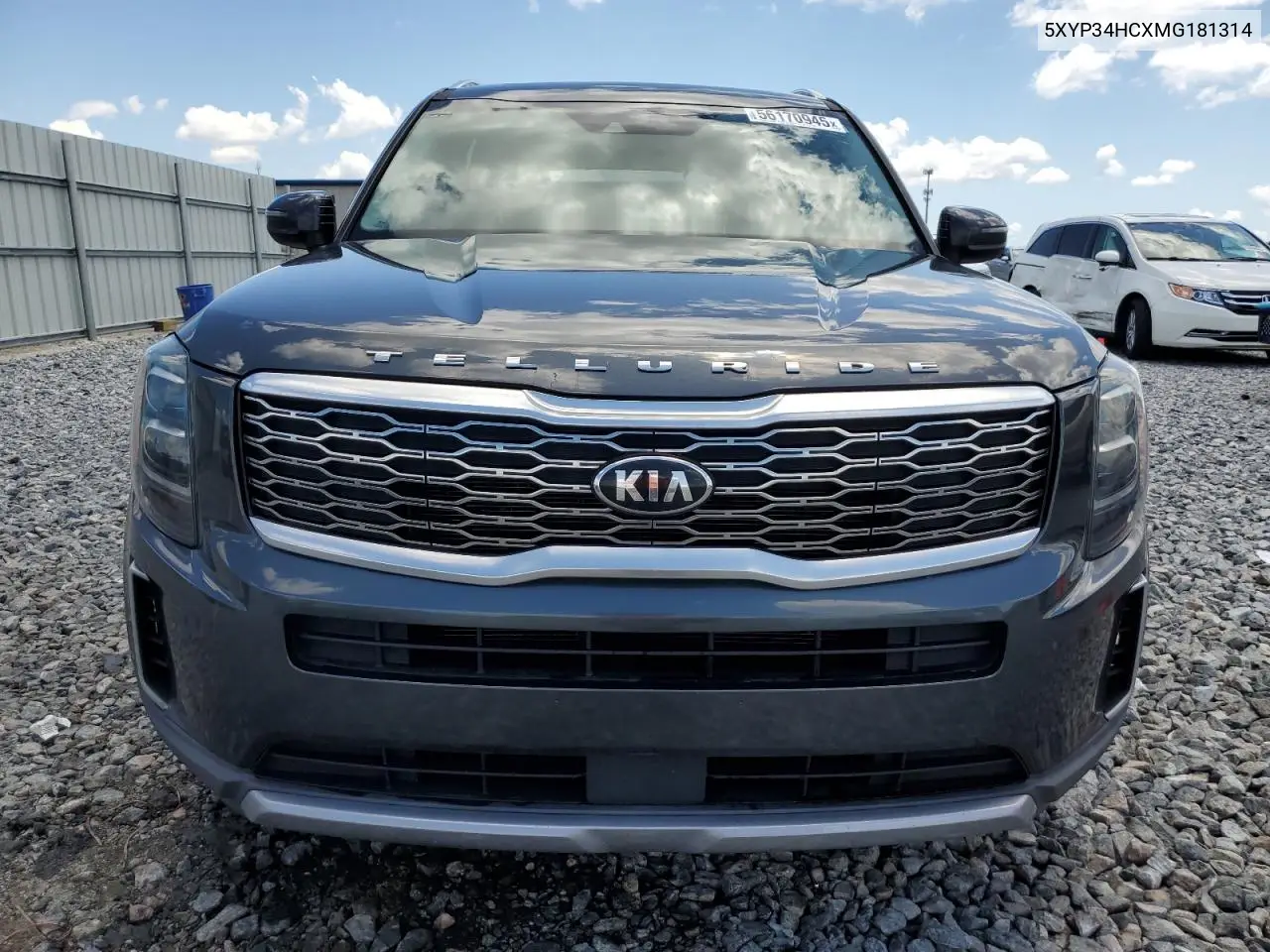 2021 Kia Telluride Ex VIN: 5XYP34HCXMG181314 Lot: 56170945