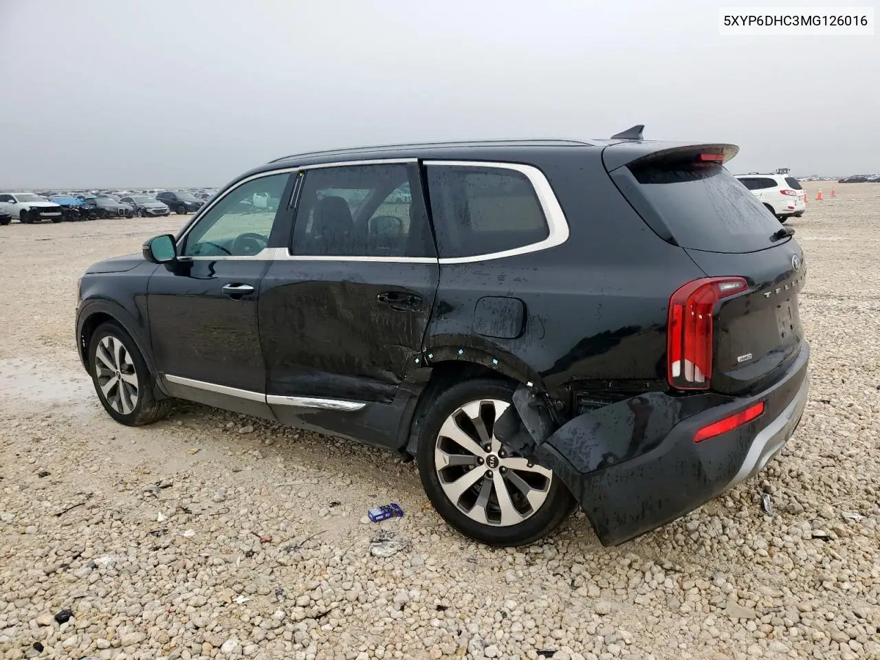 2021 Kia Telluride S VIN: 5XYP6DHC3MG126016 Lot: 58535285