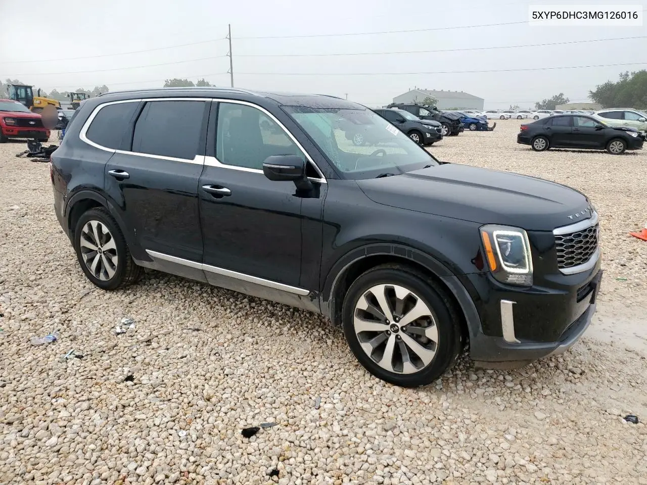 2021 Kia Telluride S VIN: 5XYP6DHC3MG126016 Lot: 58535285