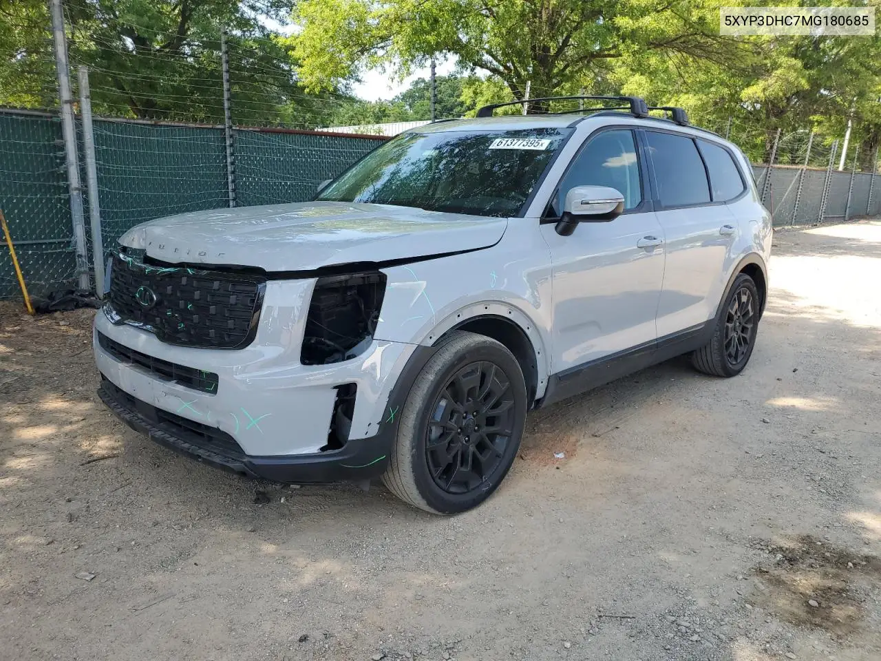 2021 Kia Telluride Ex VIN: 5XYP3DHC7MG180685 Lot: 61377395