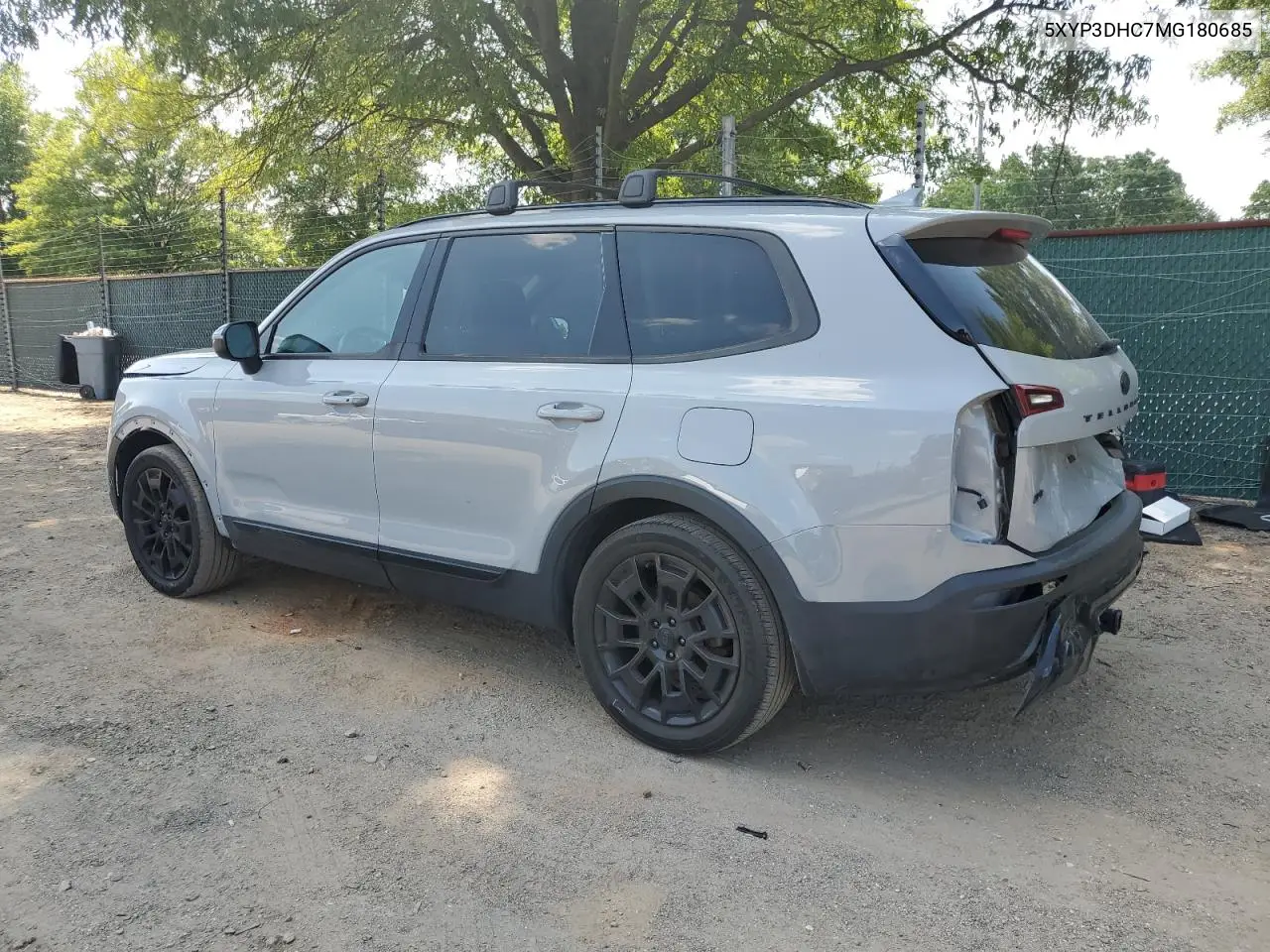 2021 Kia Telluride Ex VIN: 5XYP3DHC7MG180685 Lot: 61377395