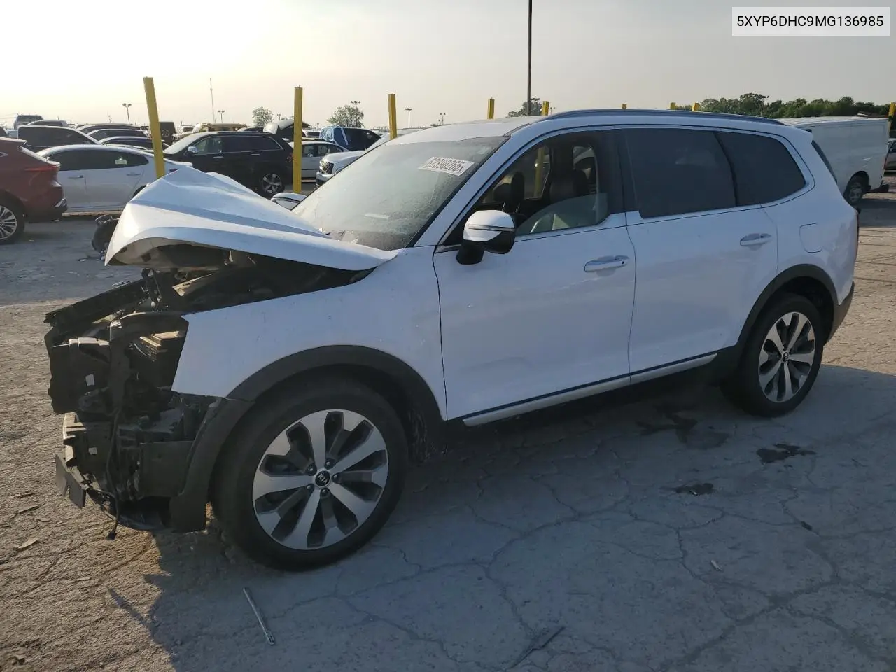 2021 Kia Telluride S VIN: 5XYP6DHC9MG136985 Lot: 62390265