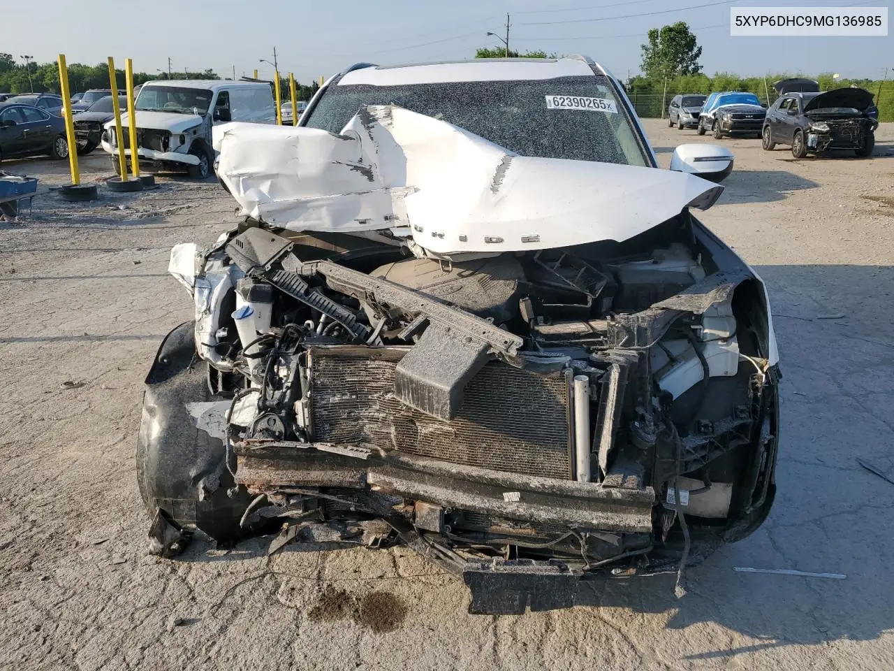 2021 Kia Telluride S VIN: 5XYP6DHC9MG136985 Lot: 62390265