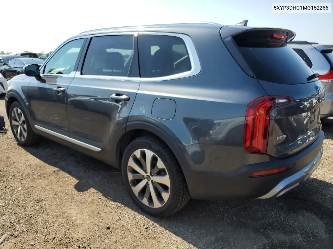 2021 Kia Telluride Ex VIN: 5XYP3DHC1MG152266 Lot: 62399235