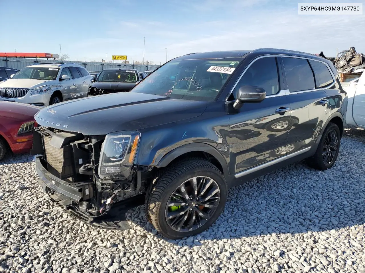 2021 Kia Telluride S VIN: 5XYP64HC9MG147730 Lot: 84932104