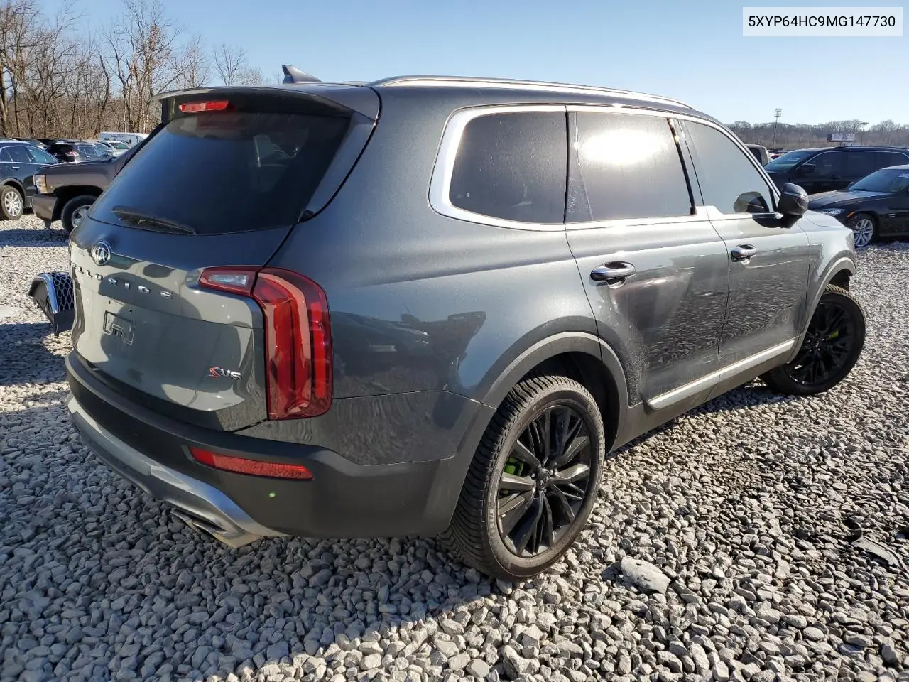 2021 Kia Telluride S VIN: 5XYP64HC9MG147730 Lot: 84932104