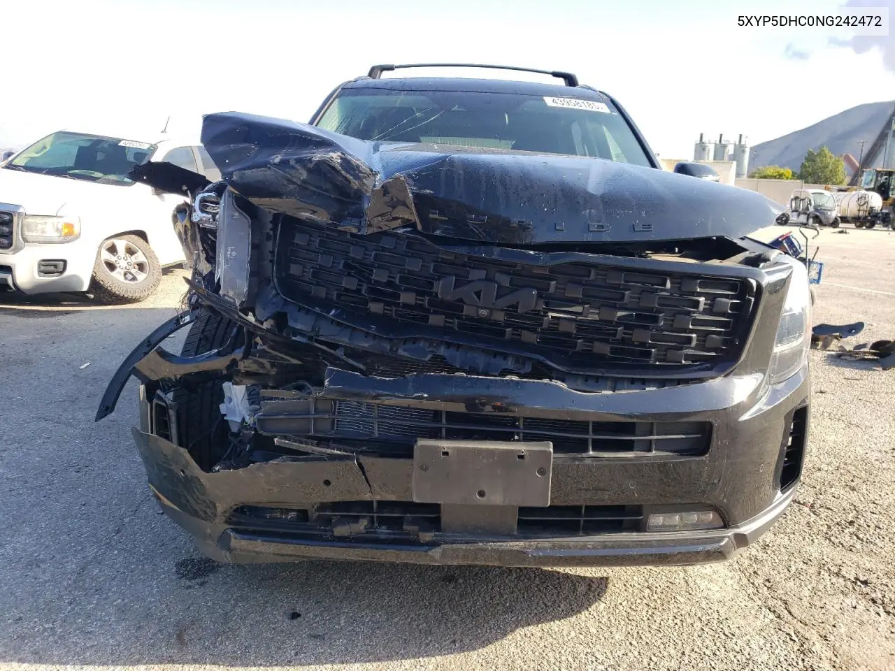 2022 Kia Telluride Sx VIN: 5XYP5DHC0NG242472 Lot: 43958185