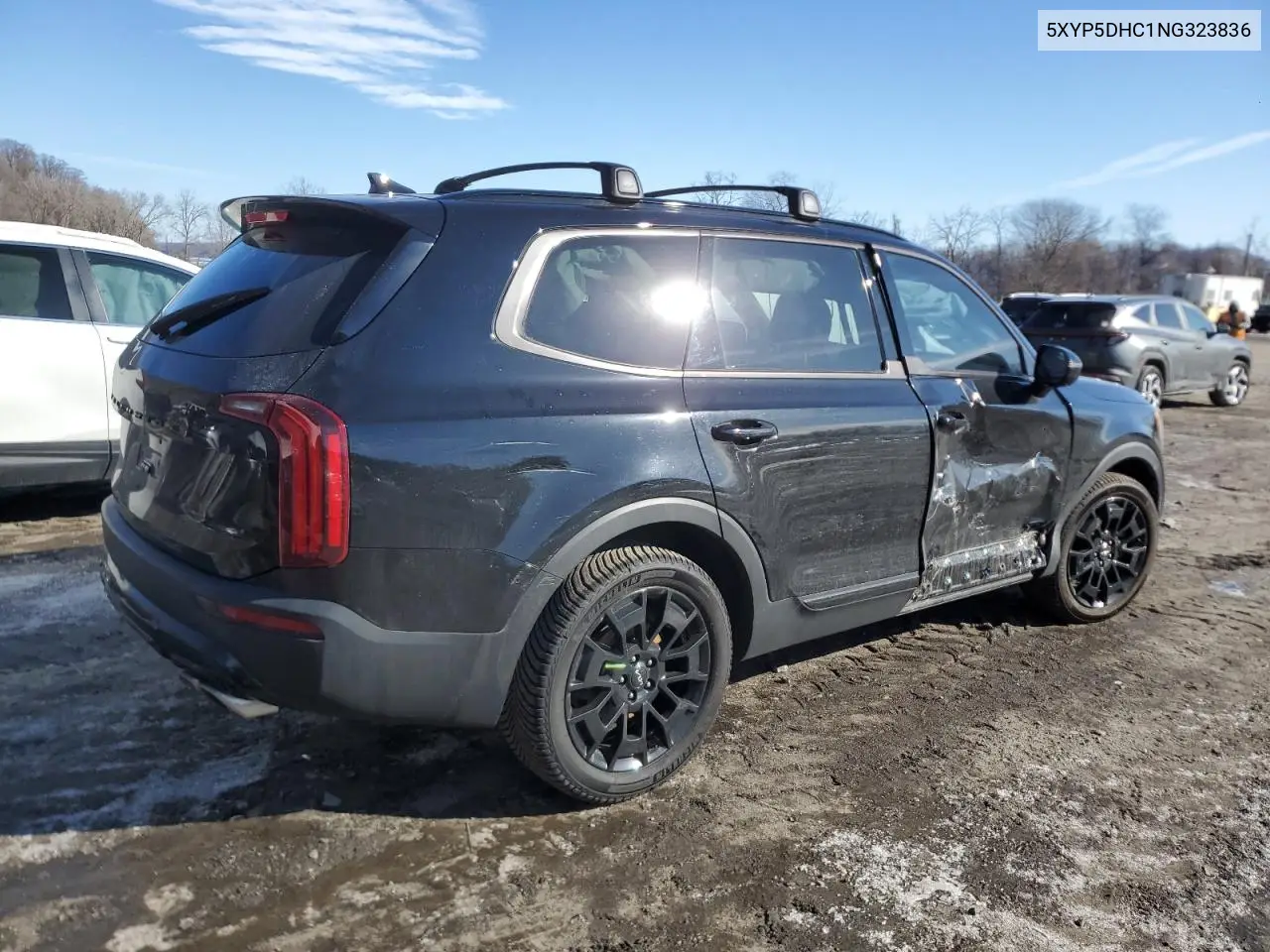 2022 Kia Telluride Sx VIN: 5XYP5DHC1NG323836 Lot: 45961675