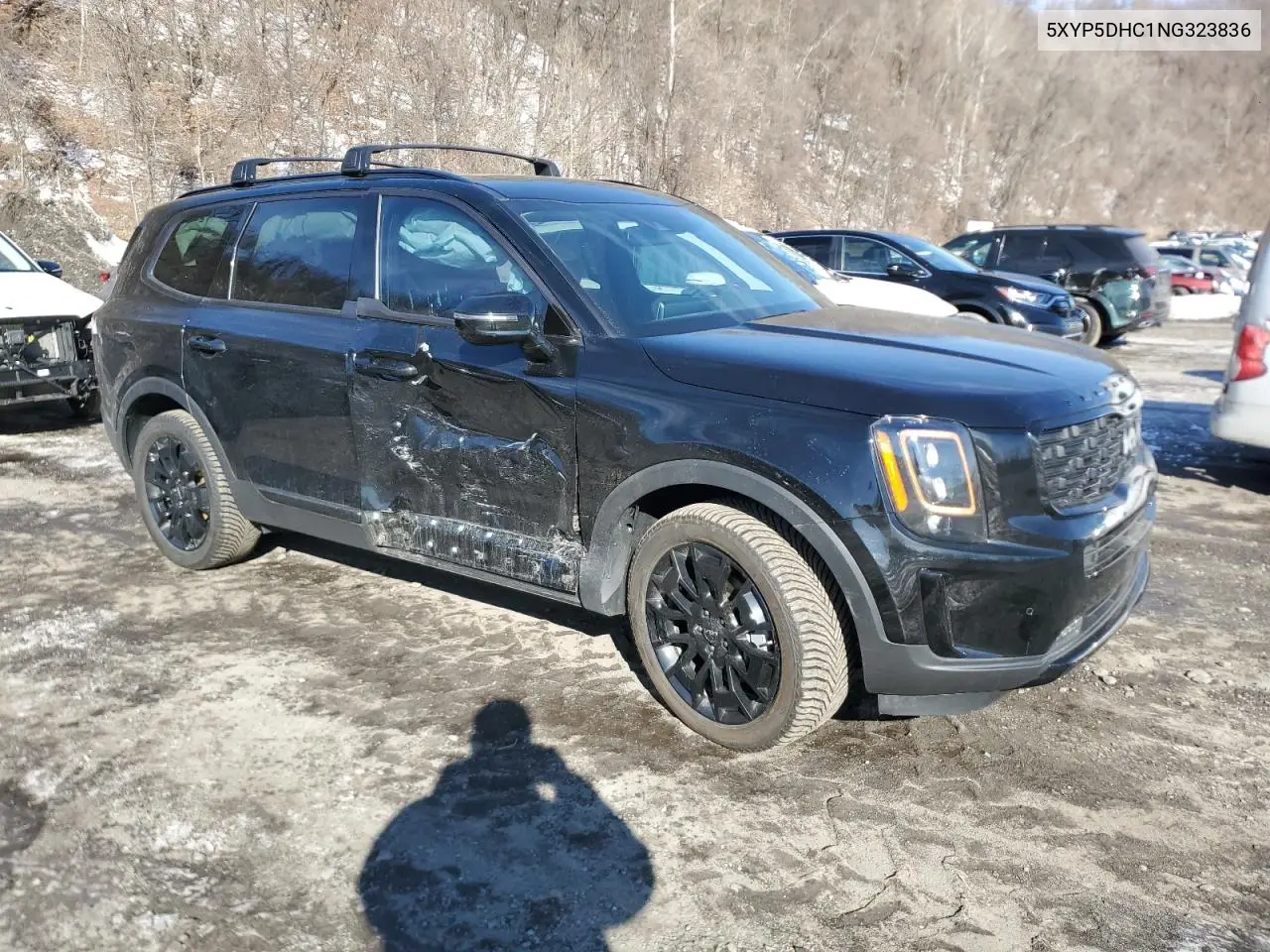 2022 Kia Telluride Sx VIN: 5XYP5DHC1NG323836 Lot: 45961675