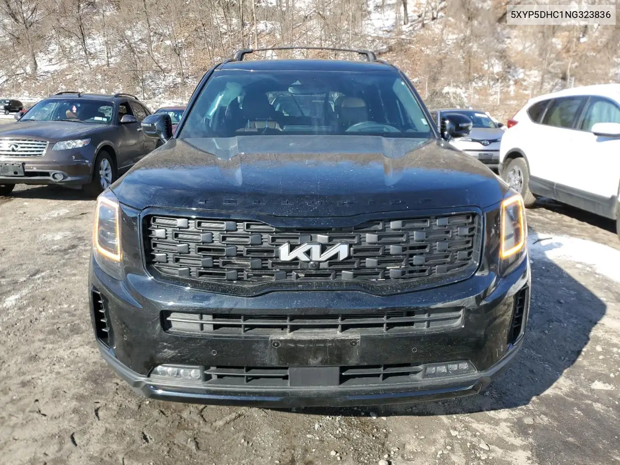 2022 Kia Telluride Sx VIN: 5XYP5DHC1NG323836 Lot: 45961675