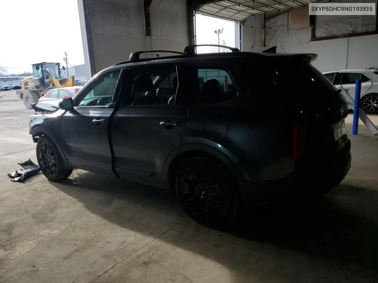 2022 Kia Telluride Sx VIN: 5XYP5DHC9NG193935 Lot: 46589285