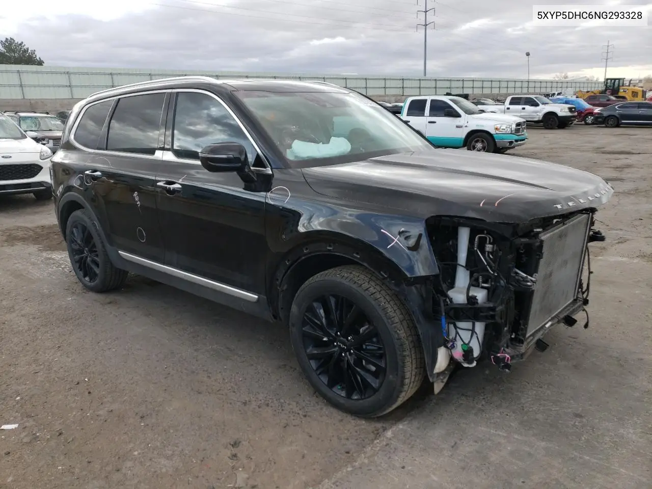 2022 Kia Telluride Sx VIN: 5XYP5DHC6NG293328 Lot: 50784765