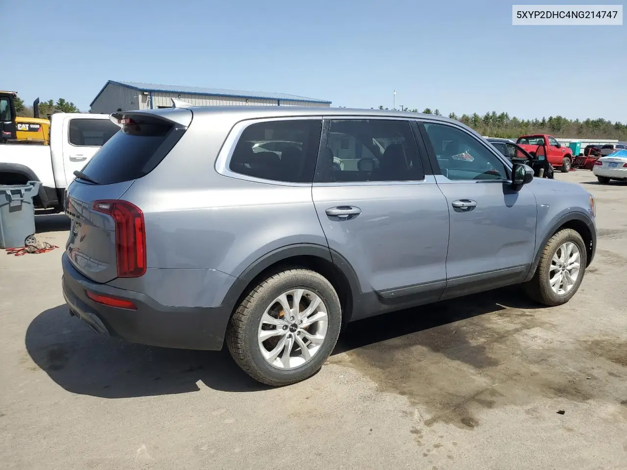 2022 Kia Telluride Lx VIN: 5XYP2DHC4NG214747 Lot: 54556575
