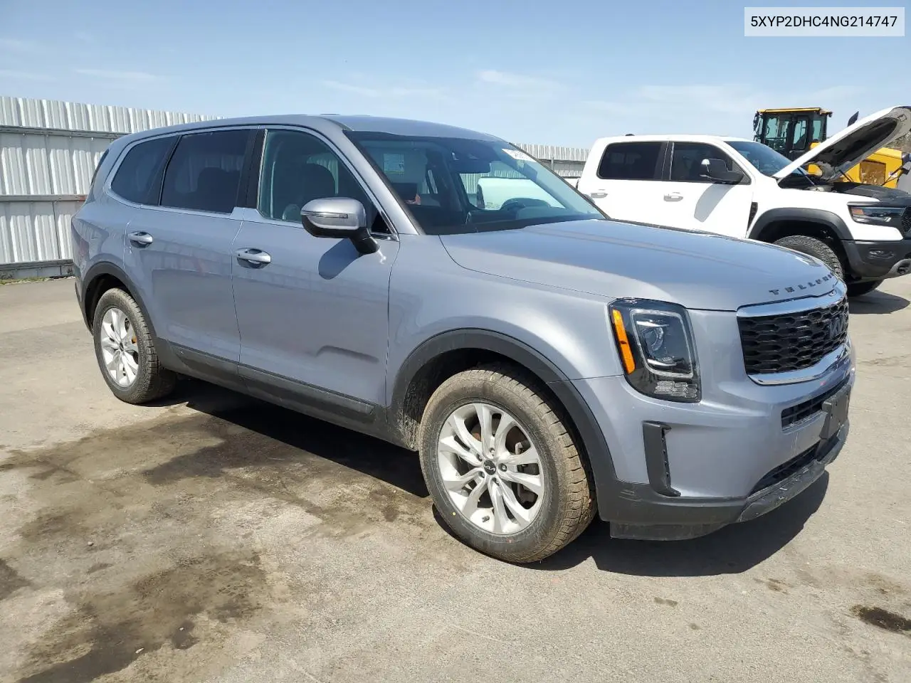2022 Kia Telluride Lx VIN: 5XYP2DHC4NG214747 Lot: 54556575