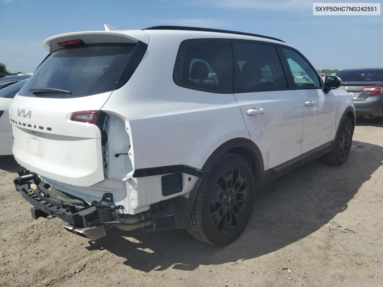 2022 Kia Telluride Sx VIN: 5XYP5DHC7NG242551 Lot: 56641575