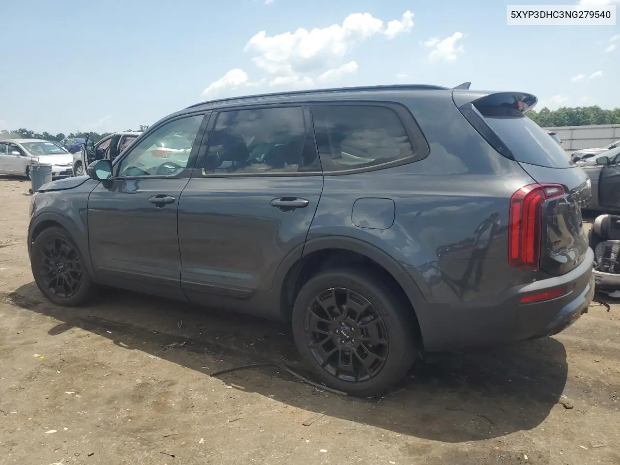 2022 Kia Telluride Ex VIN: 5XYP3DHC3NG279540 Lot: 61912825