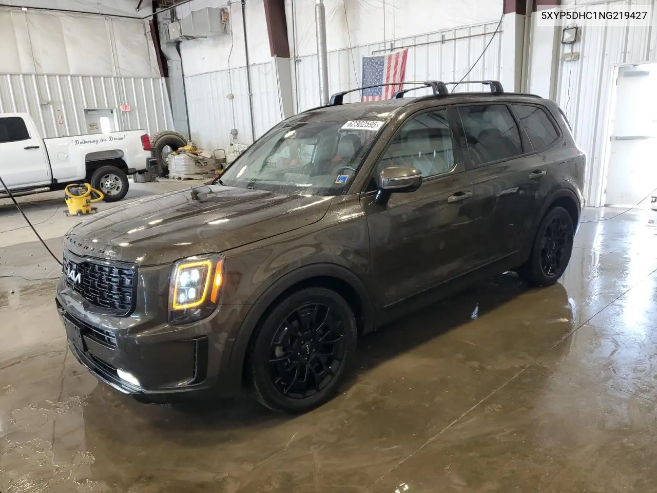 2022 Kia Telluride Sx VIN: 5XYP5DHC1NG219427 Lot: 62302595