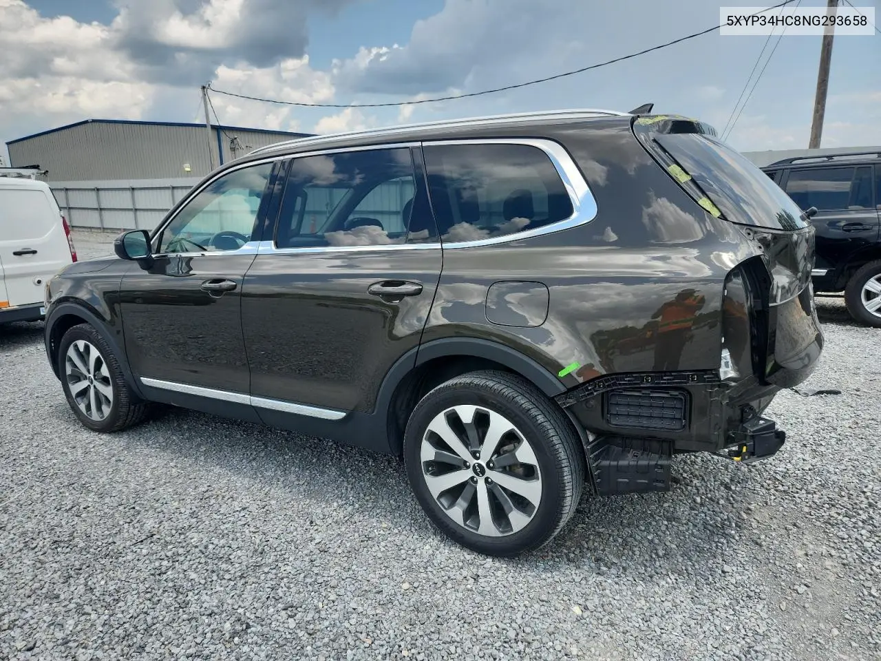 2022 Kia Telluride Ex VIN: 5XYP34HC8NG293658 Lot: 62320215