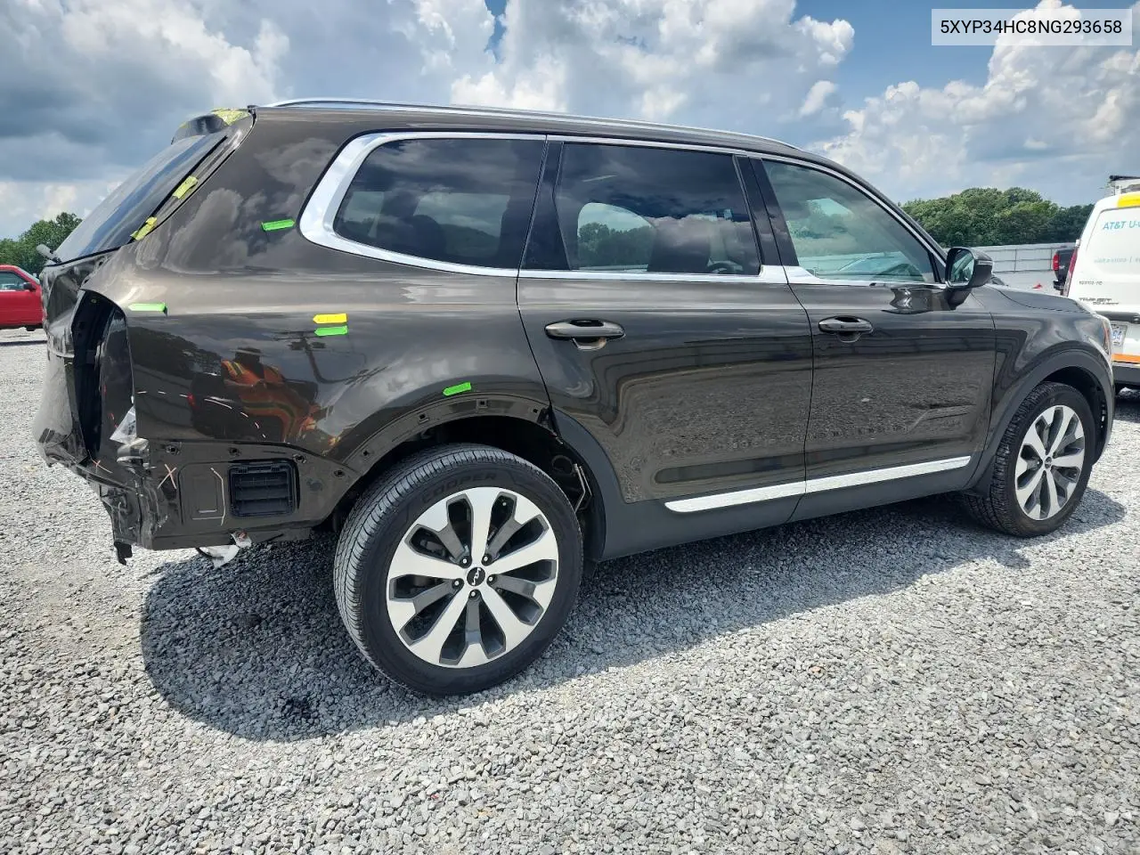 2022 Kia Telluride Ex VIN: 5XYP34HC8NG293658 Lot: 62320215