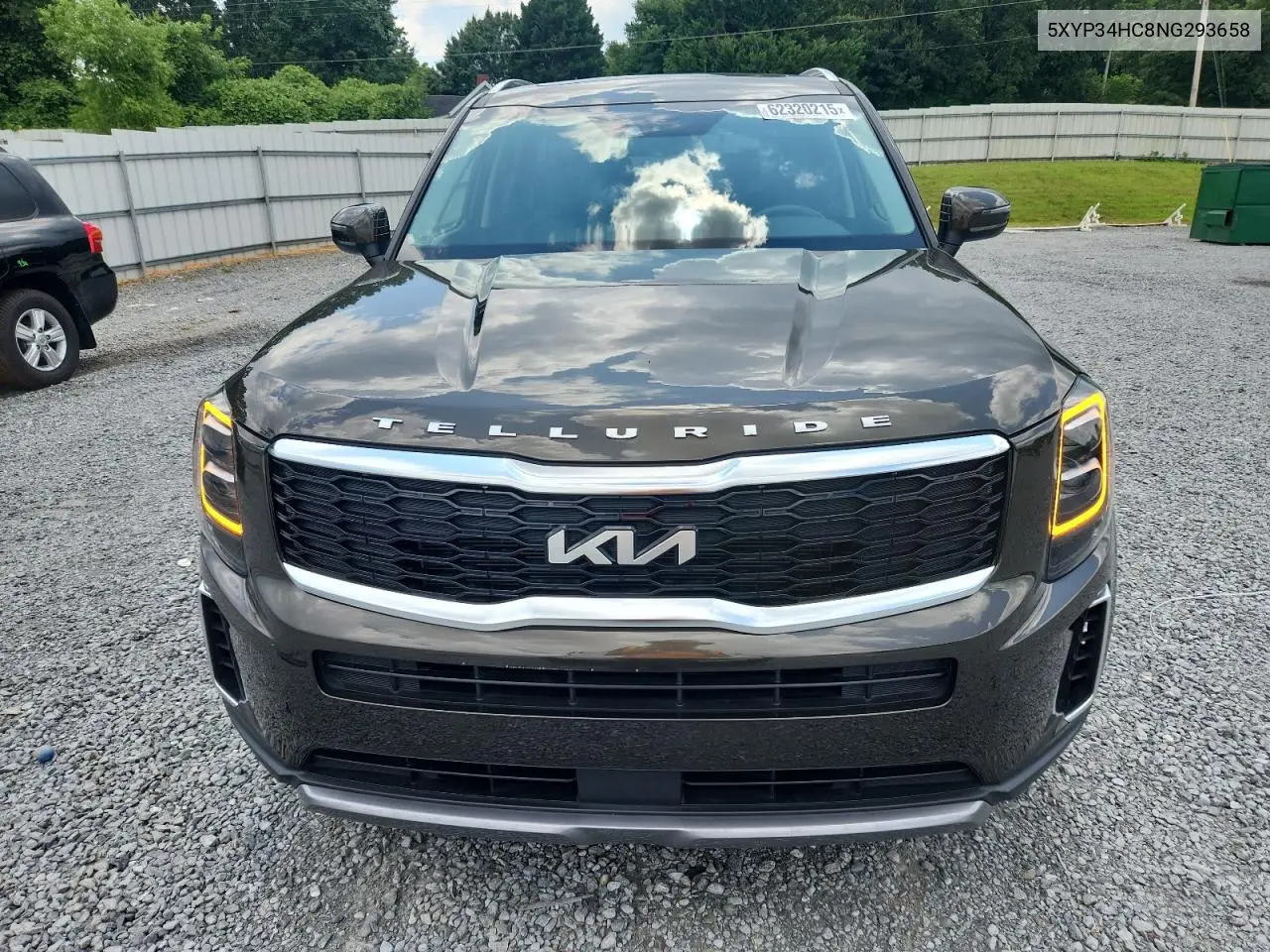 2022 Kia Telluride Ex VIN: 5XYP34HC8NG293658 Lot: 62320215