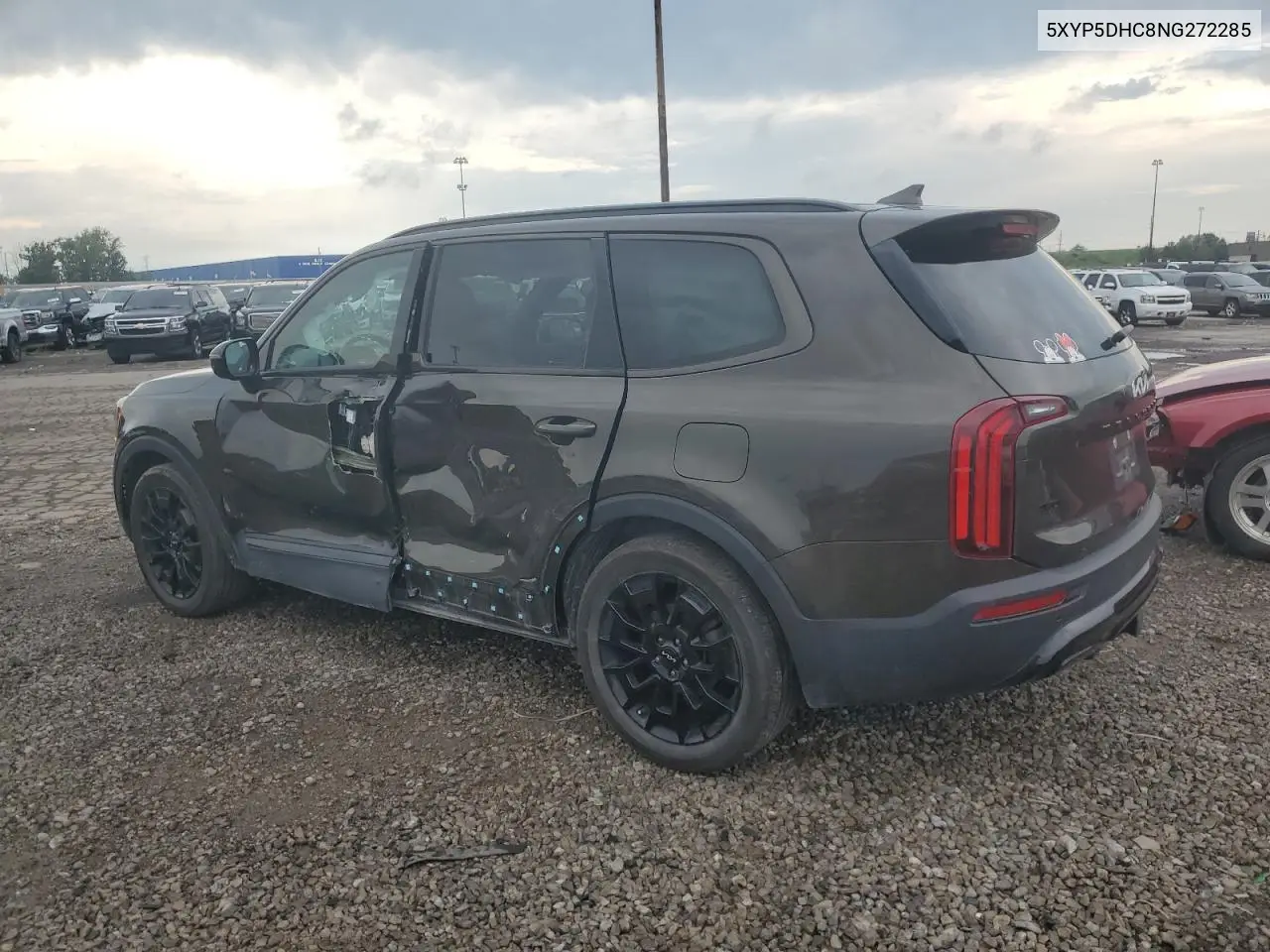 2022 Kia Telluride Sx VIN: 5XYP5DHC8NG272285 Lot: 62363605