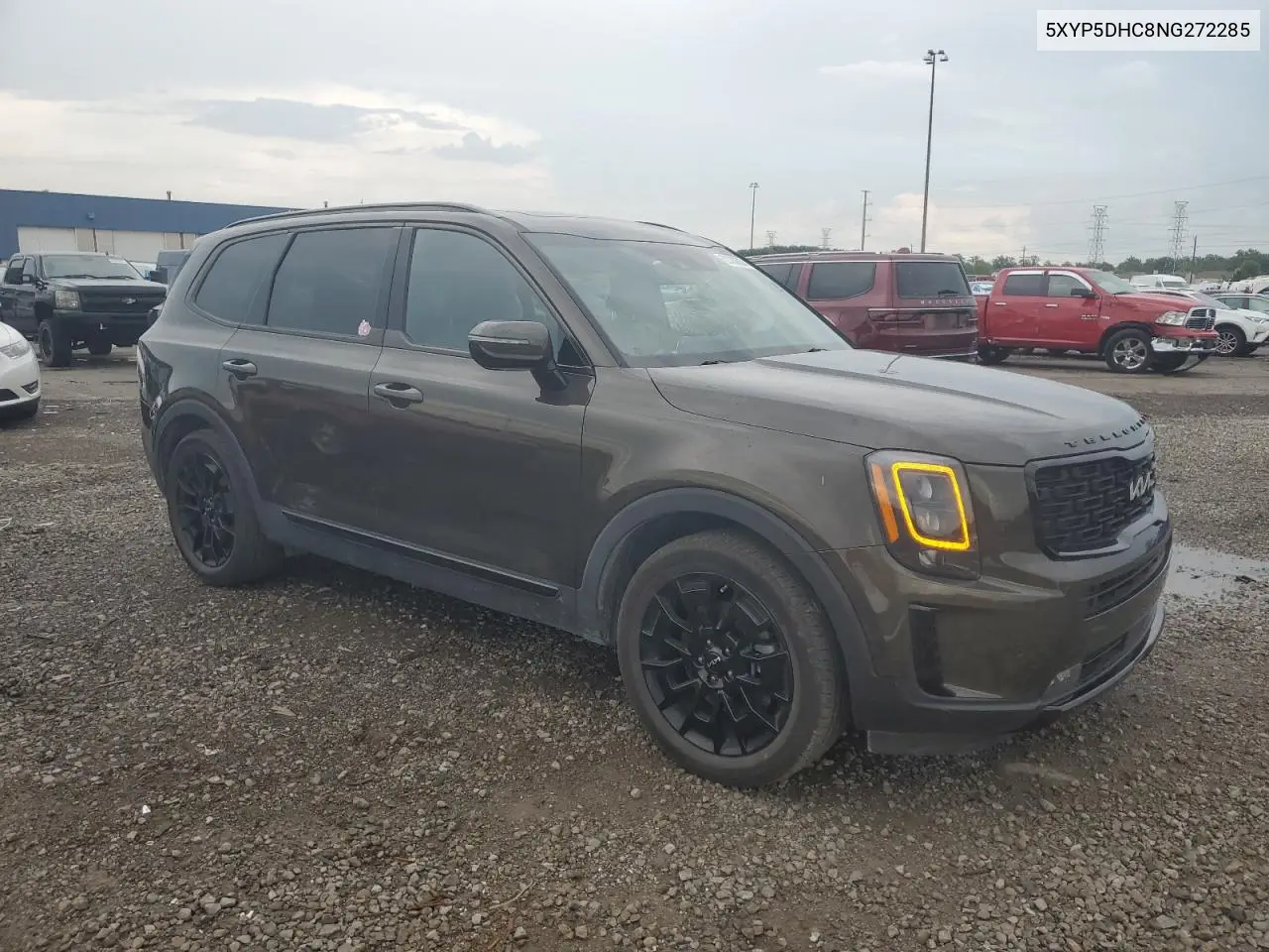 2022 Kia Telluride Sx VIN: 5XYP5DHC8NG272285 Lot: 62363605