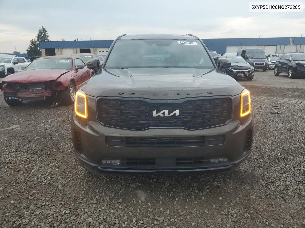 2022 Kia Telluride Sx VIN: 5XYP5DHC8NG272285 Lot: 62363605
