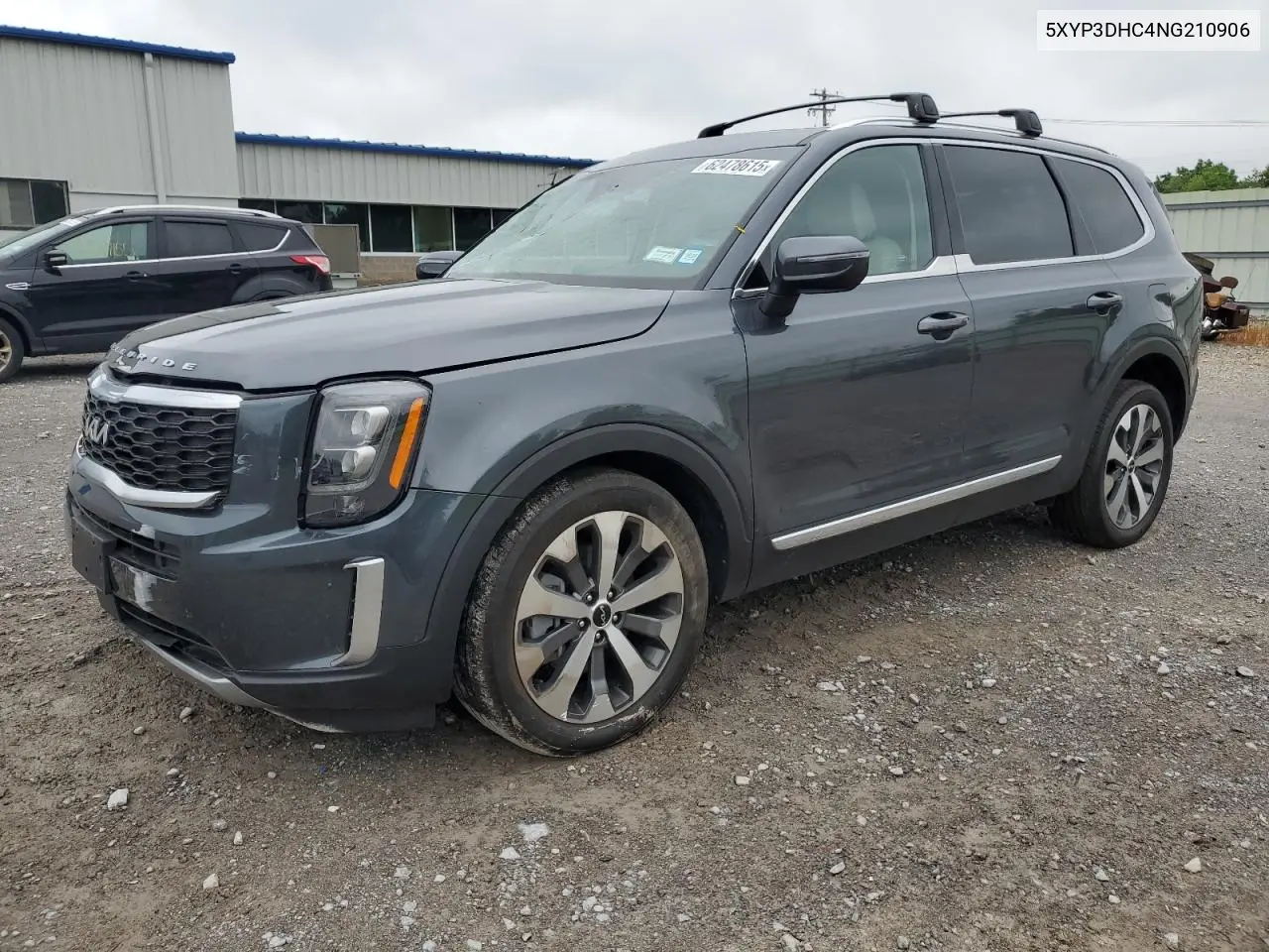 2022 Kia Telluride Ex VIN: 5XYP3DHC4NG210906 Lot: 62478615